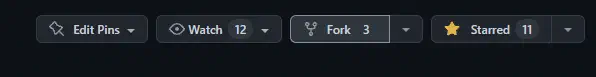 Github'da Yer Alan Bir Deponun Sağ Üst Barının Ekran Alıntısı - Fork Butonu Gösteriliyor