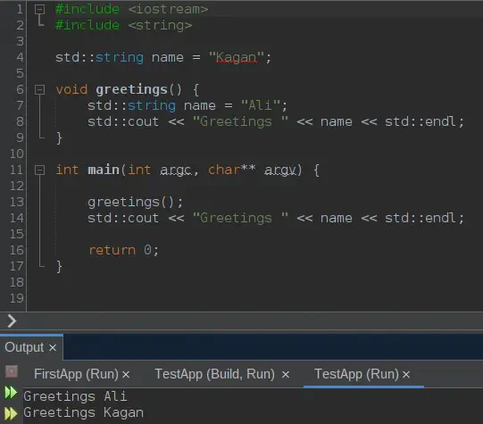 Veriable Local Key Simple Result C++